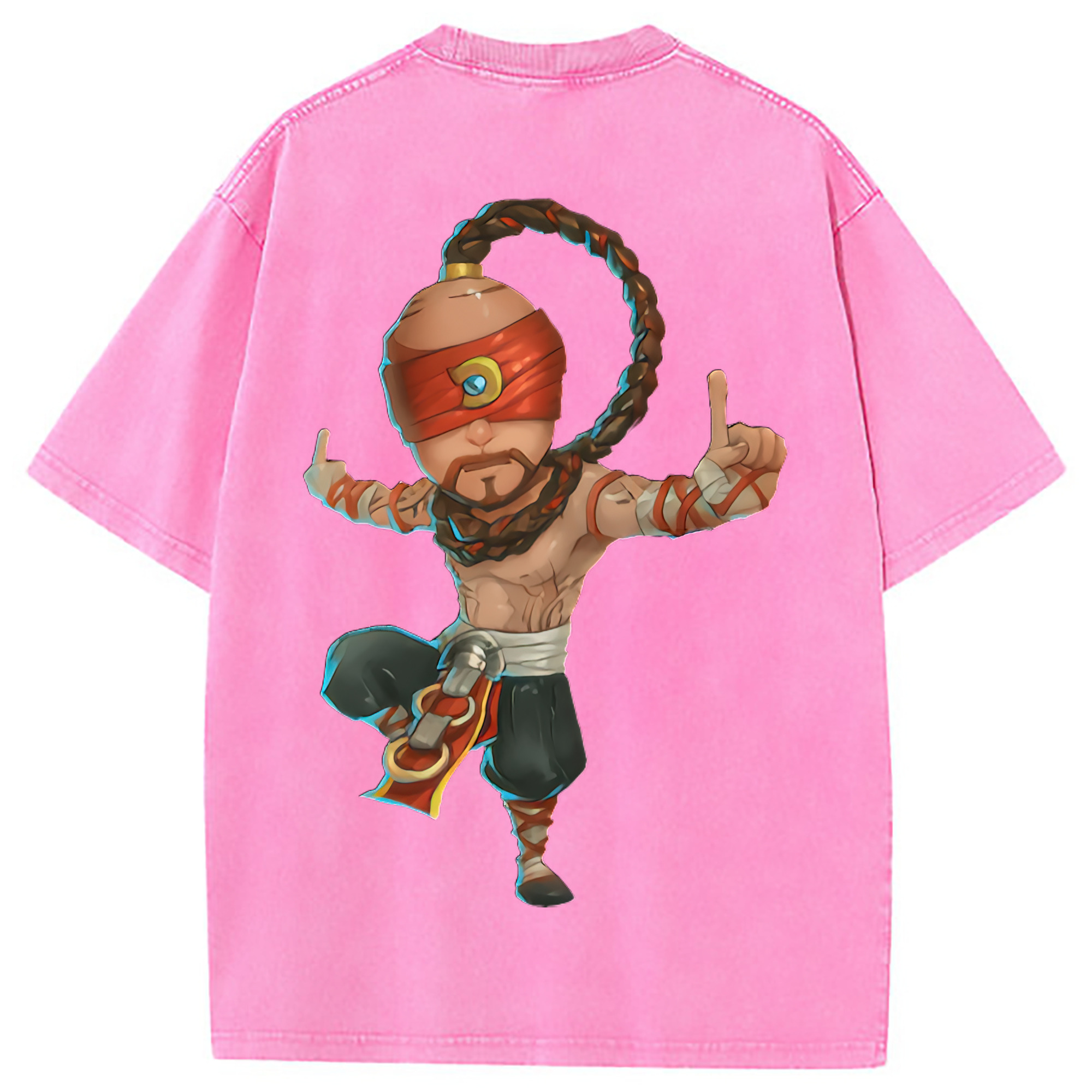 （画像用） リーグ・オブ・レジェンド League of Legends LOL 綿100% ヴィンテージ風 半袖Tシャツ（背面プリント）